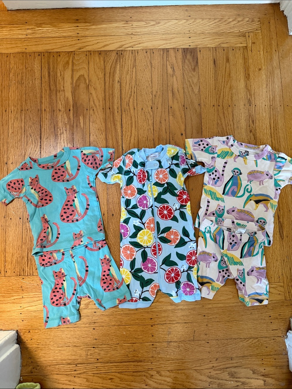 3 short pajama sets - Tea Collection & Hanna Andersson